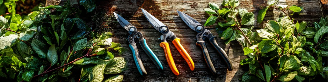 Sécateur, cisaille ou ébrancheur ? Guide complet pour choisir le bon outil !