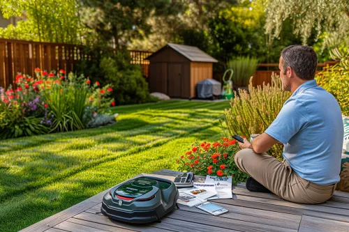 Trouvez le meilleur robot tondeuse 2023 pour votre jardin.