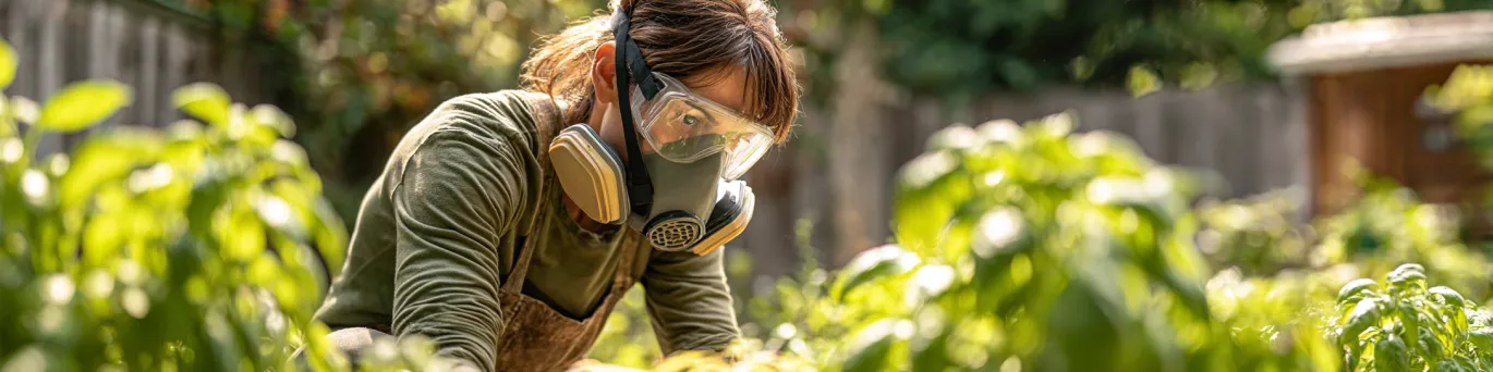 Jardinage: respirer sain! Guide masques & filtres (protection optimale)