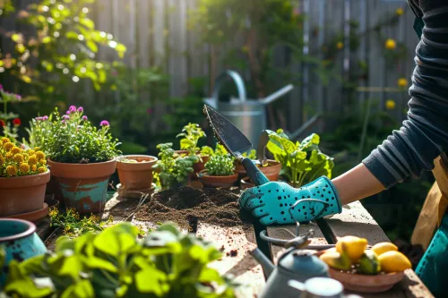 Outils de jardinage design et performants pour un jardinage efficace et sécurisé.
