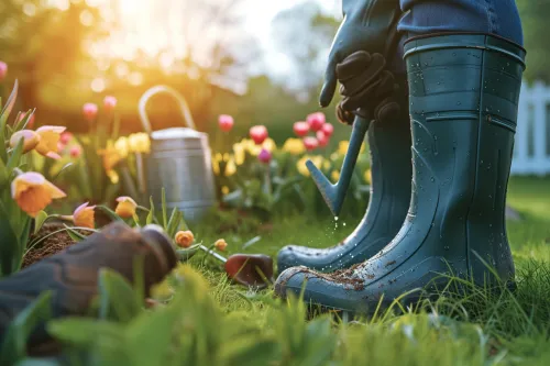 Bottes de jardin durables pour un investissement à long terme.